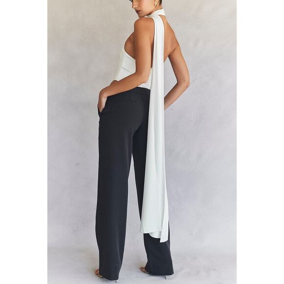 House Of CB Farrah Halter Neck Satin Bodysuit - XL - Picture 5 of 8